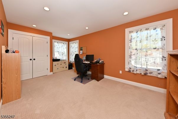 Home Office, Interior, Recessed Lighting
