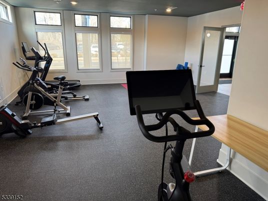 Fitness Equipment, Interior, Recessed Lighting