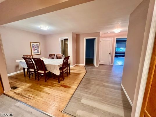 Dining room, Interior, Wood Texture Flooring