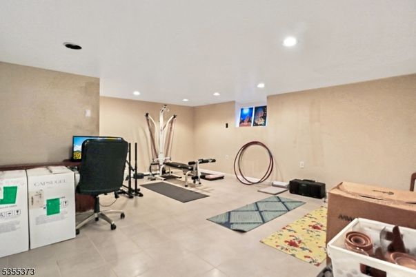 Fitness Equipment, Home Office, Interior, Recessed Lighting