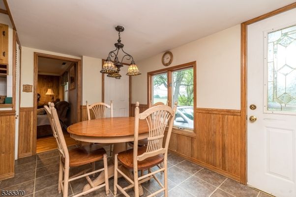 Dining room, Interior, Pendant Lights