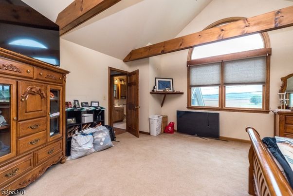 Home Office, Interior, Wooden Beams