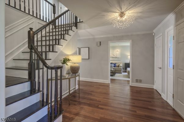 Chandelier, Interior, Wood Texture Flooring