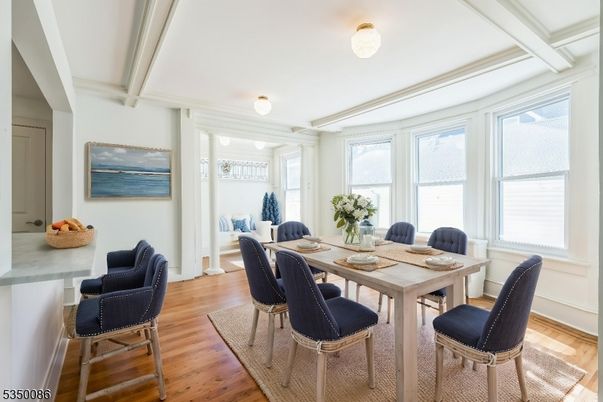 Dining room, Interior, Wood Texture Flooring