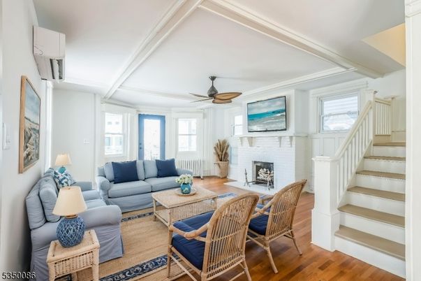 Fireplace, Interior, Living room, Wood Texture Flooring