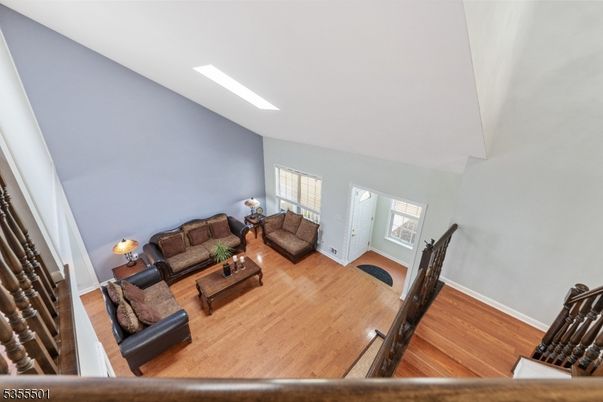 Dining room, Interior, Living room, Recessed Lighting, Wood Texture Flooring