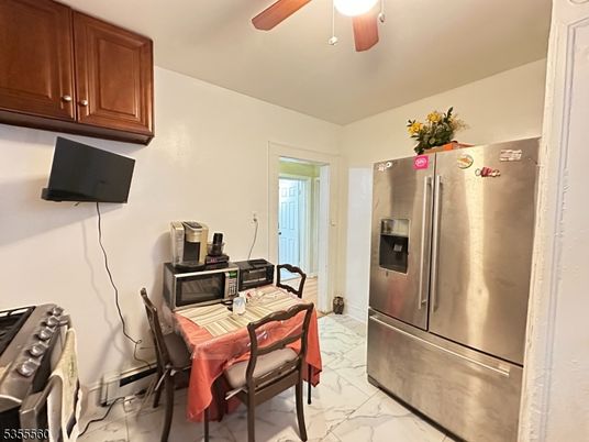 Dining room, Interior, Kitchen, Marble, Stainless Steel Appliances