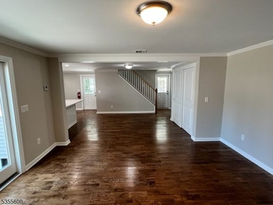 Empty room, Interior, Wood Texture Flooring