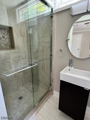 Bathroom, Glass Shower, Interior