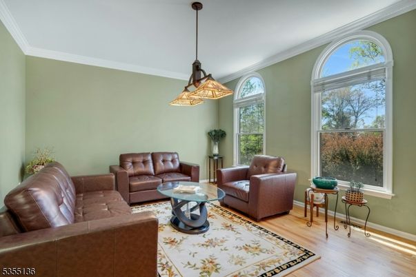 Interior, Living room, Pendant Lights, Wood Texture Flooring