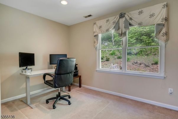 Home Office, Interior, Recessed Lighting