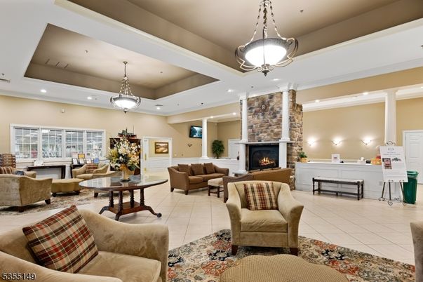 Fireplace, Interior, Living room, Pendant Lights, Recessed Lighting