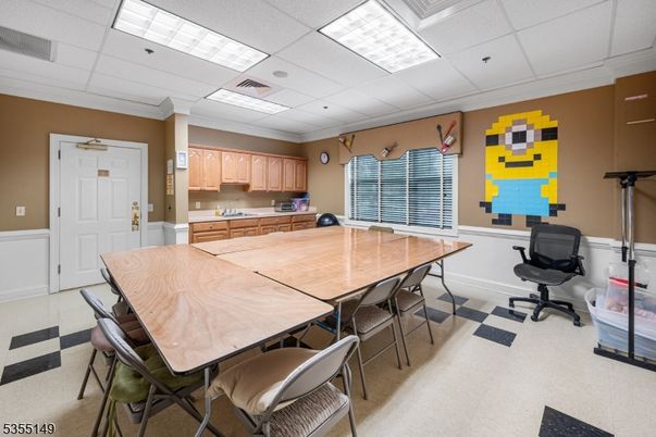 Dining room, Interior, Kitchen, Recessed Lighting