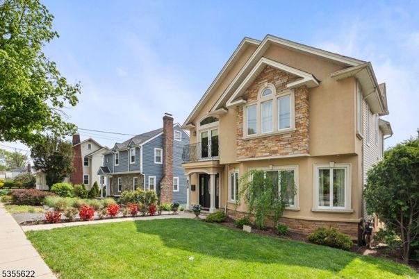 Backyard, Exterior, Facade, Brick Traditional