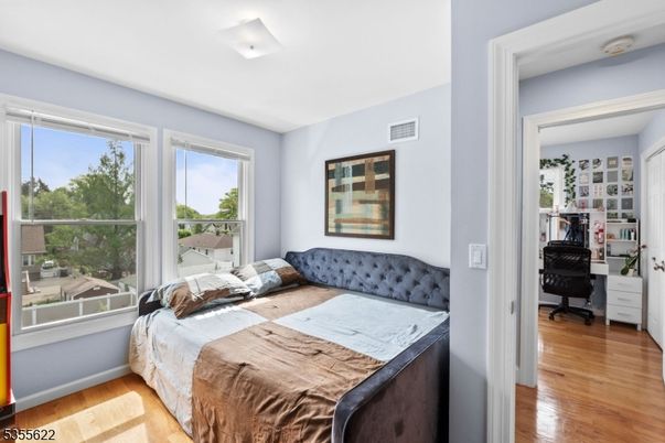 Bedroom, Home Office, Interior, Wood Texture Flooring