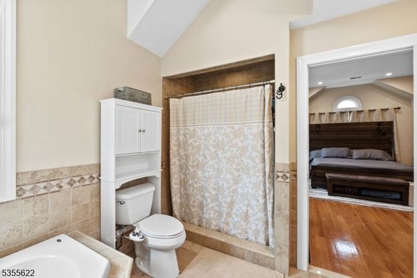 Bathroom, Bedroom, Interior, Recessed Lighting, Wood Texture Flooring