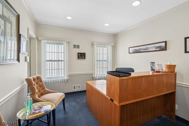 Home Office, Interior, Recessed Lighting