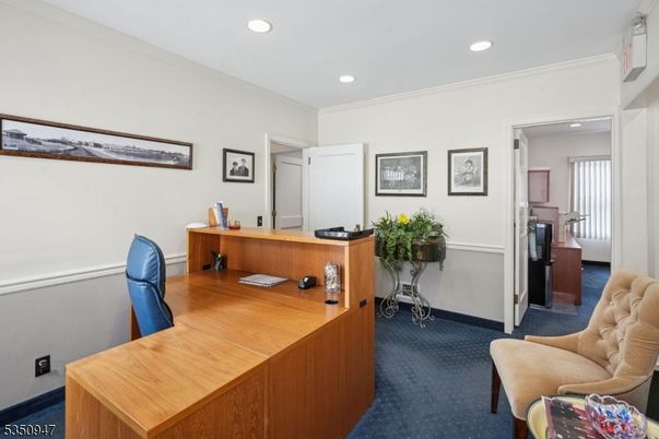 Home Office, Interior, Recessed Lighting