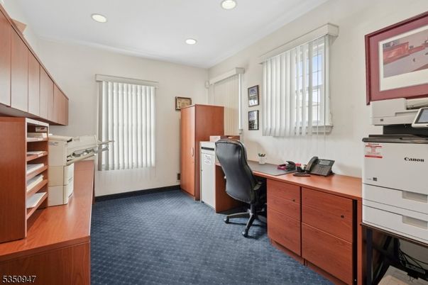Home Office, Interior, Recessed Lighting