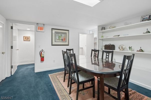 Dining room, Interior, Recessed Lighting