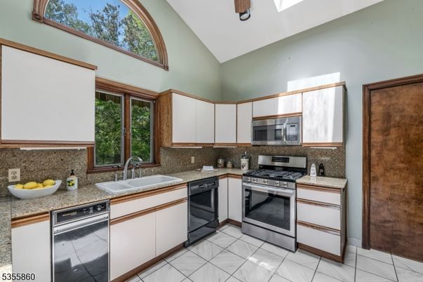 Interior, Kitchen, Recessed Lighting, Stainless Steel Appliances