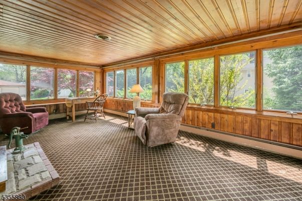 Dining room, Interior, Sun Room, Wooden Ceilings