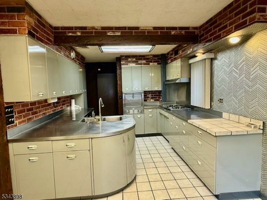 Interior, Kitchen, Tile Countertops