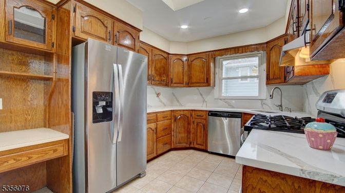 Interior, Kitchen, Recessed Lighting, Stainless Steel Appliances