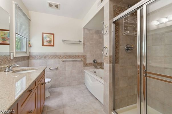 Bathroom, Dual Sink Vanities, Glass Shower, Interior