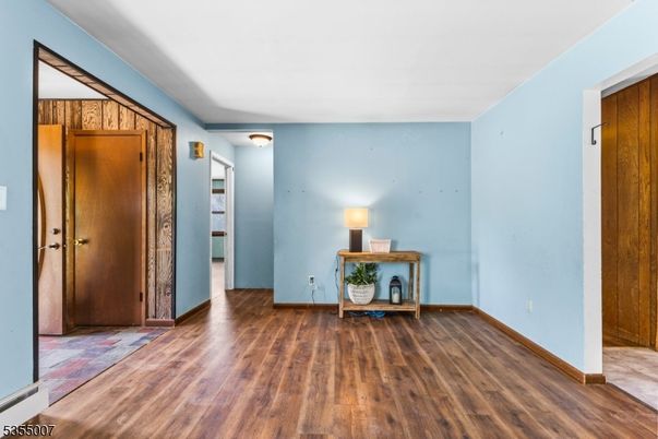 Empty room, Interior, Wood Texture Flooring