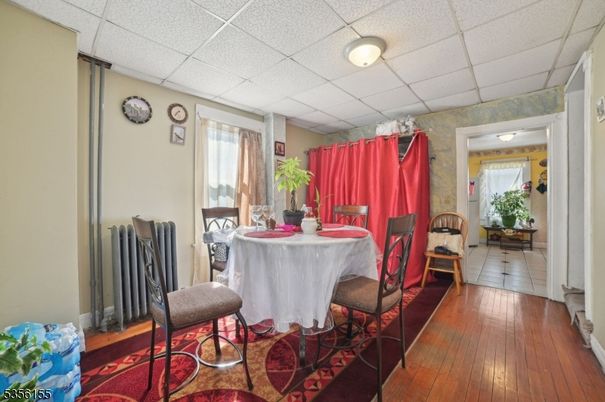 Dining room, Interior, Wood Texture Flooring