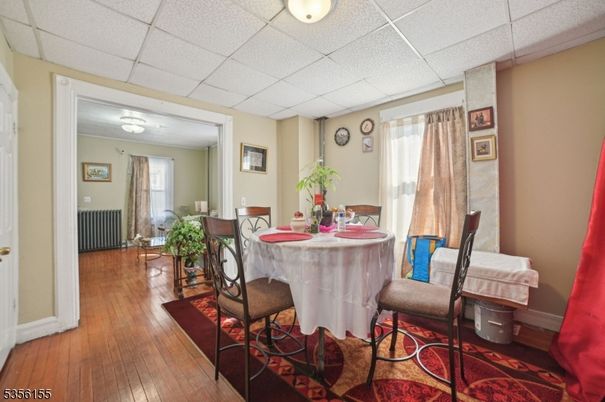 Dining room, Interior, Wood Texture Flooring