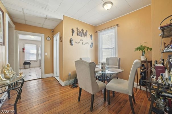 Dining room, Interior, Wood Texture Flooring