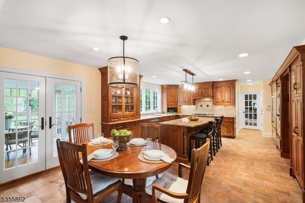 Dining room, Interior, Kitchen, Pendant Lights, Recessed Lighting