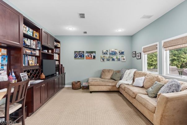 Home Office, Interior, Living room, Recessed Lighting
