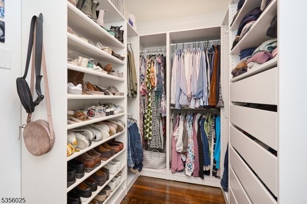 Interior, Walk-in Closets, Wood Texture Flooring