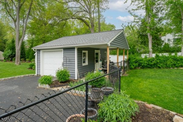 Backyard, Detached Garage, Exterior