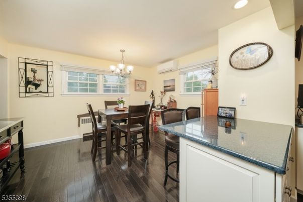Chandelier, Dining room, Interior, Recessed Lighting, Wood Texture Flooring