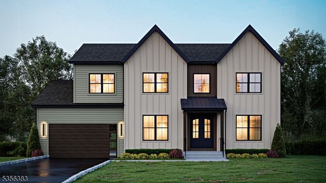 Attached, Exterior, Facade, Farmhouse
