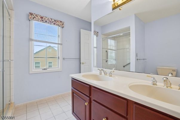 Bathroom, Dual Sink Vanities, Glass Shower, Interior