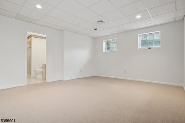 Bathroom, Empty room, Interior, Recessed Lighting