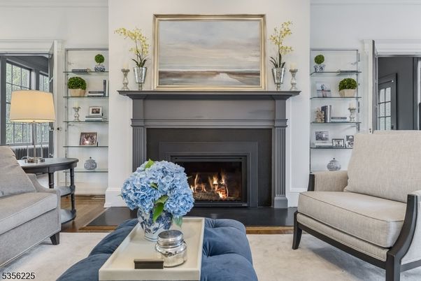 Fireplace, Interior, Living room, Wood Texture Flooring