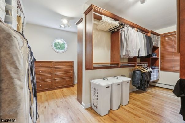 Interior, Walk-in Closets, Wood Texture Flooring