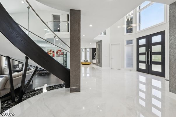 Interior, Marble, Recessed Lighting