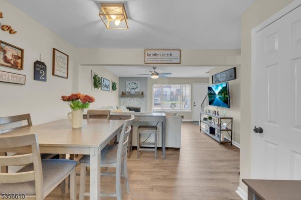 Dining room, Interior, Kitchen, Wood Texture Flooring
