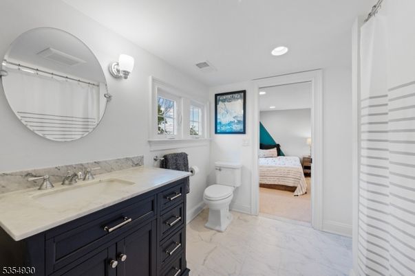 Bathroom, Bedroom, Interior, Marble, Recessed Lighting