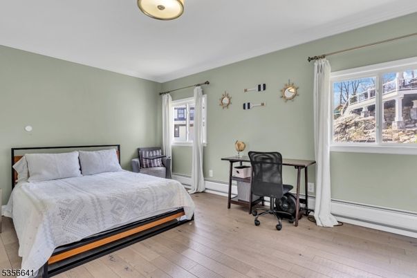 Bedroom, Home Office, Interior, Wood Texture Flooring
