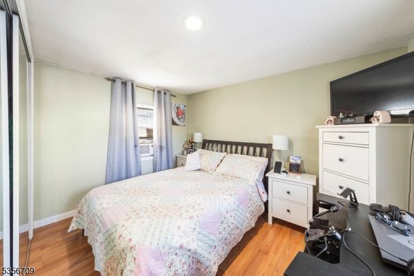 Bedroom, Home Office, Interior, Recessed Lighting, Wood Texture Flooring