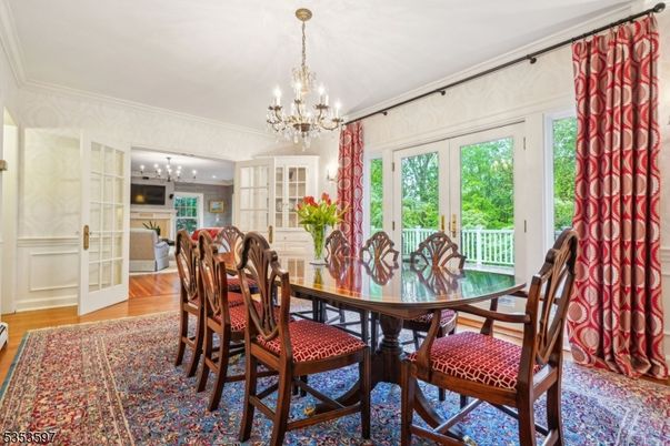 Chandelier, Dining room, Interior, Living room, Wood Texture Flooring