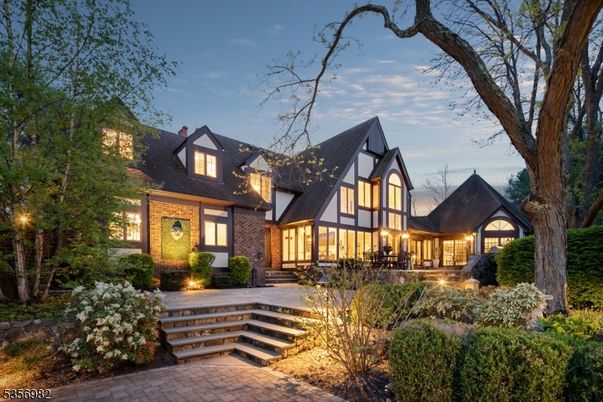 Exterior, Facade, Brick Facade, Tudor Revival